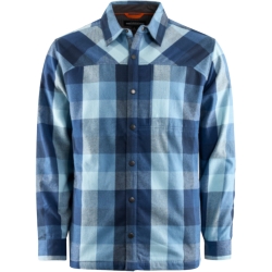 MEN'S BANKSIDE LINED SHACKET - OCEAN PLAID LARGE